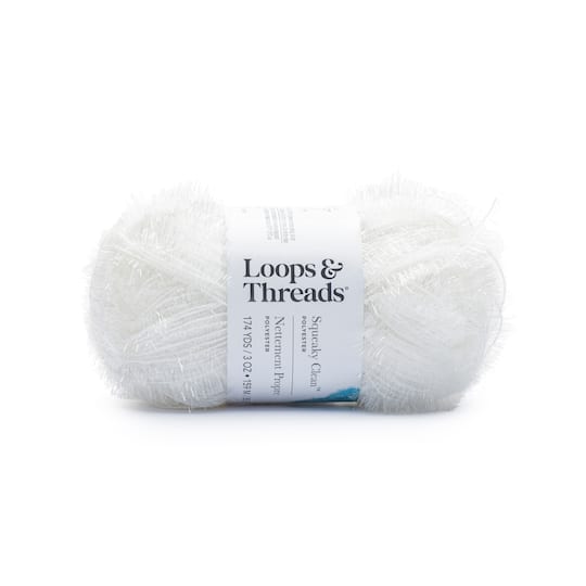 Squeaky Clean&#x2122; Sparkle Yarn by Loops &#x26; Threads&#xAE;